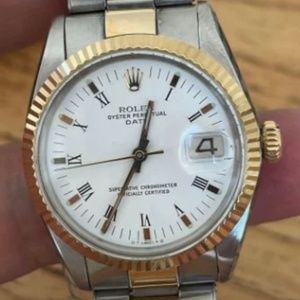 Very Rare!!! Authentic Rolex Oyster Perpetual Date